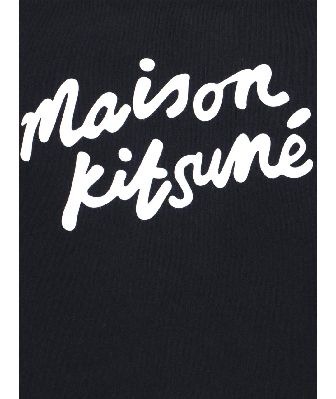 MAISON KITSUNE Черный джемпер / свитер, фото 3