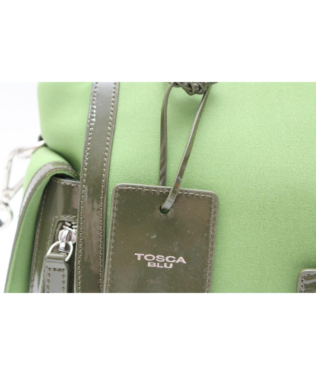 TOSCA BLU Зеленая сумка через плечо, фото 4
