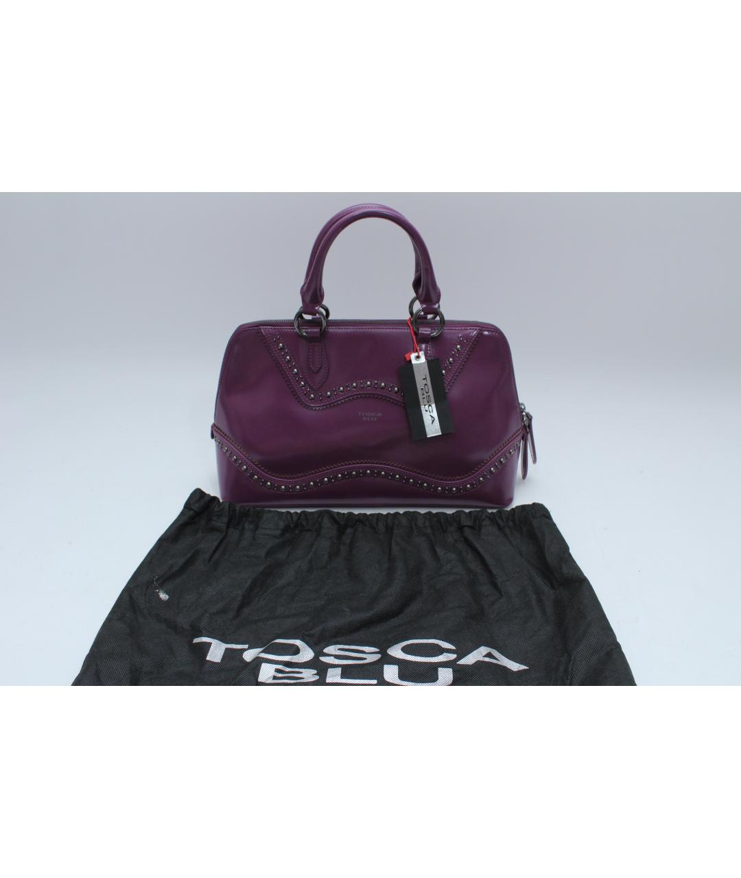 TOSCA BLU Фиолетовая сумка через плечо, фото 5