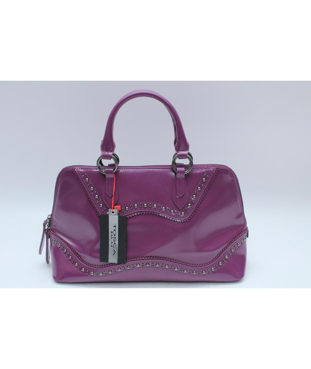 TOSCA BLU Фиолетовая сумка через плечо, фото 4