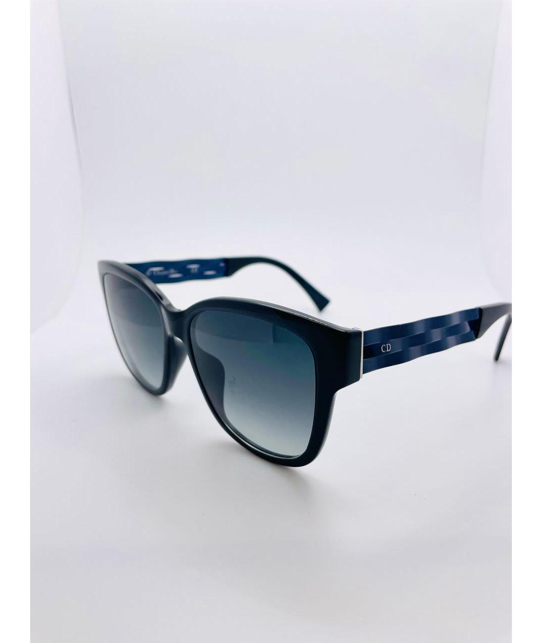 CHRISTIAN DIOR PRE-OWNED Черные пластиковые солнцезащитные очки, фото 2