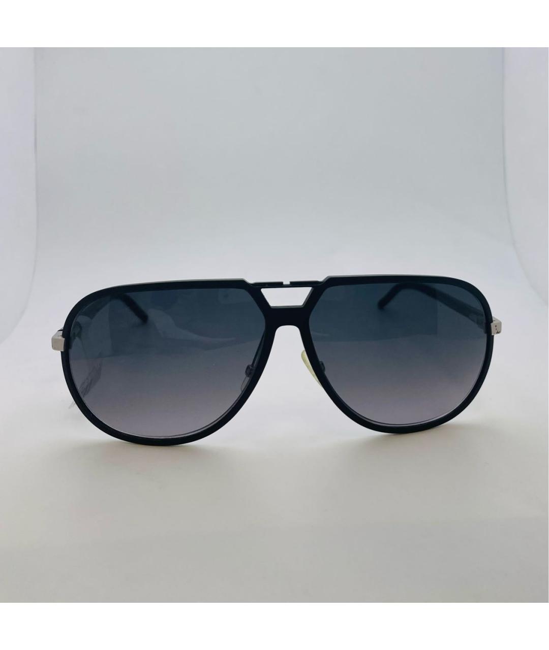 CHRISTIAN DIOR PRE-OWNED Черные пластиковые солнцезащитные очки, фото 7