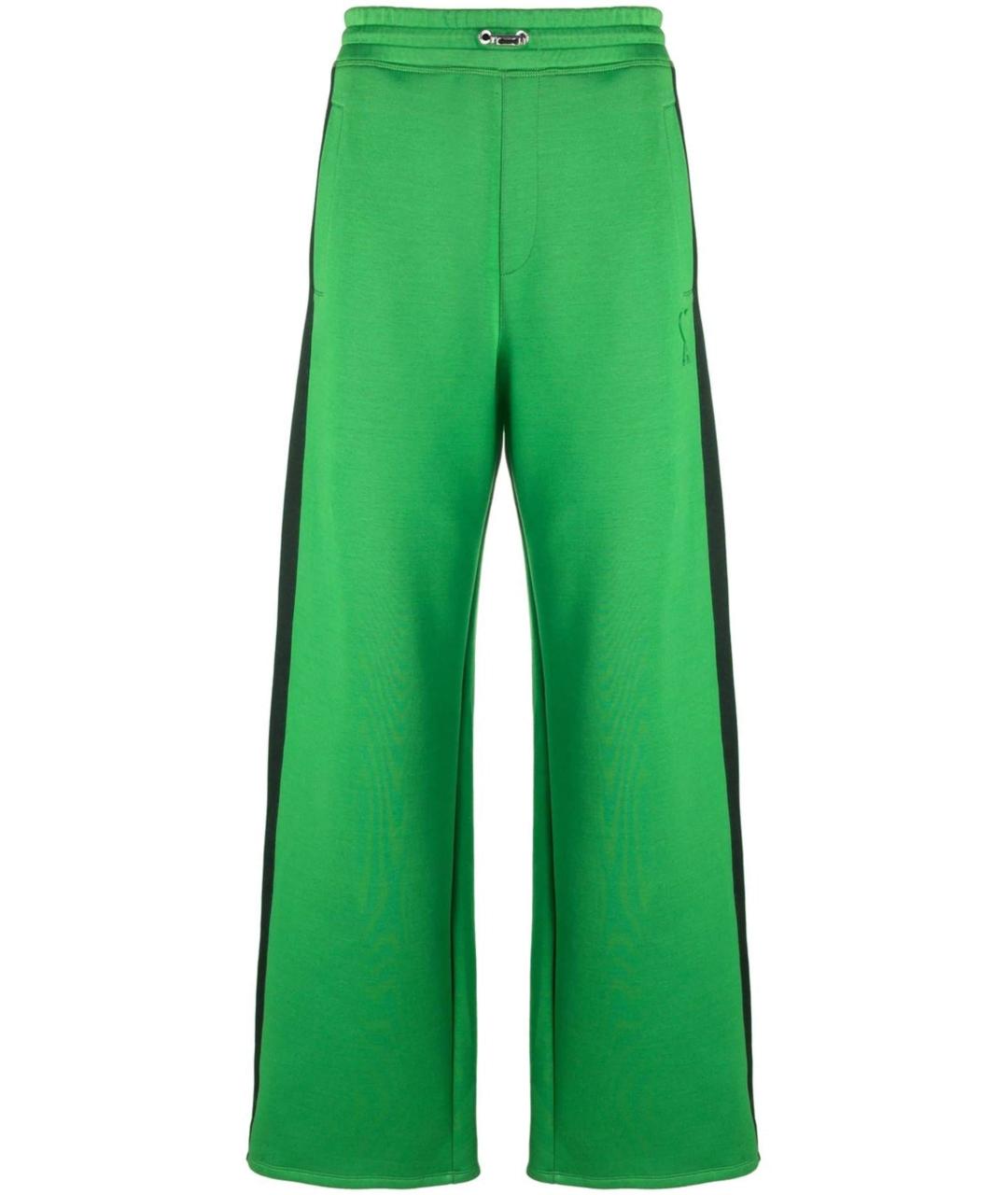 Ami Paris Зеленые повседневные брюки, фото 1