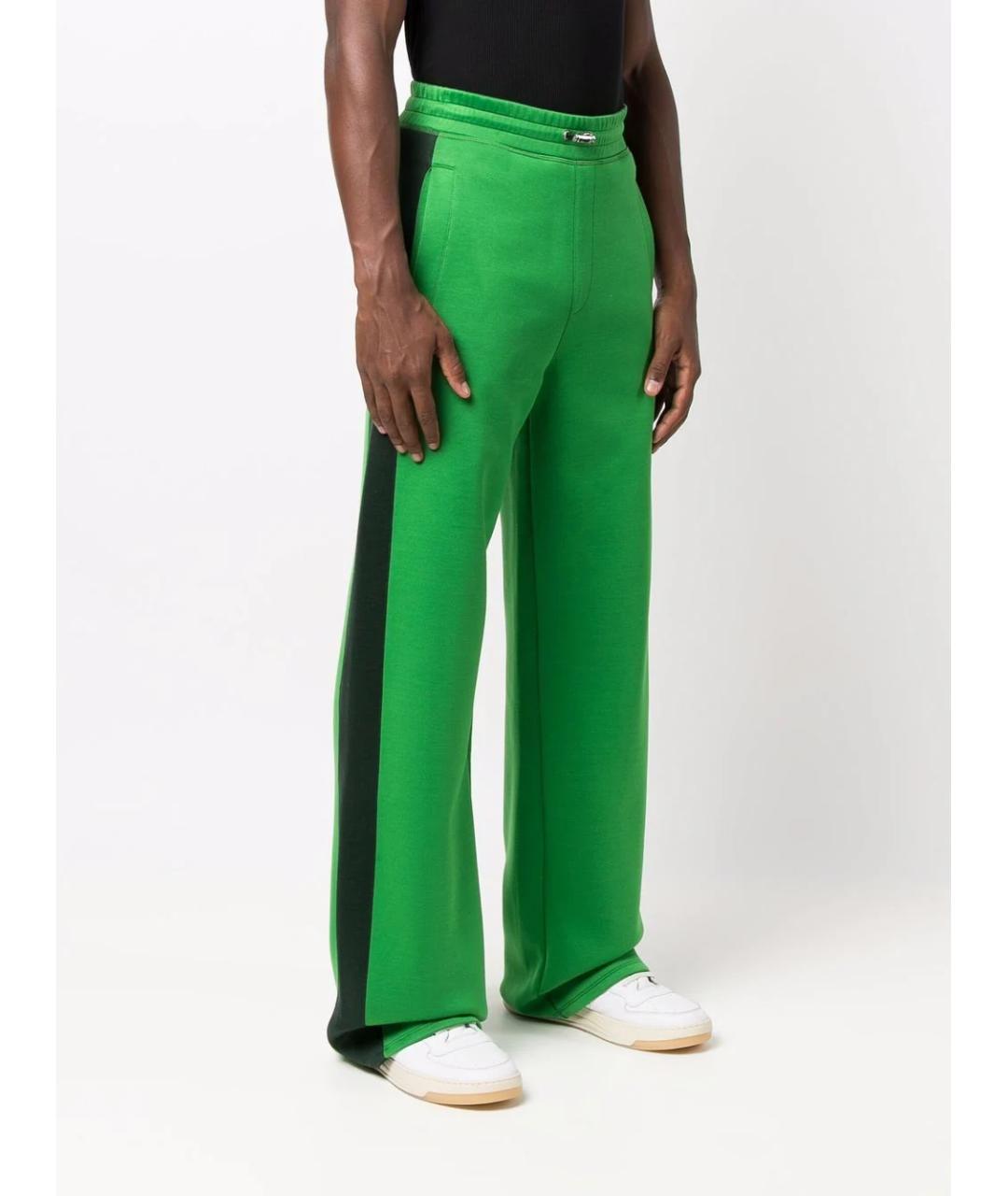 Ami Paris Зеленые повседневные брюки, фото 2