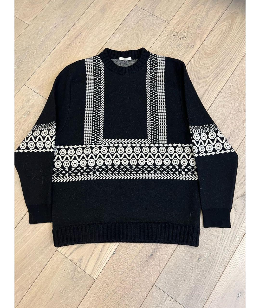 CHLOE Черный шерстяной джемпер / свитер, фото 7