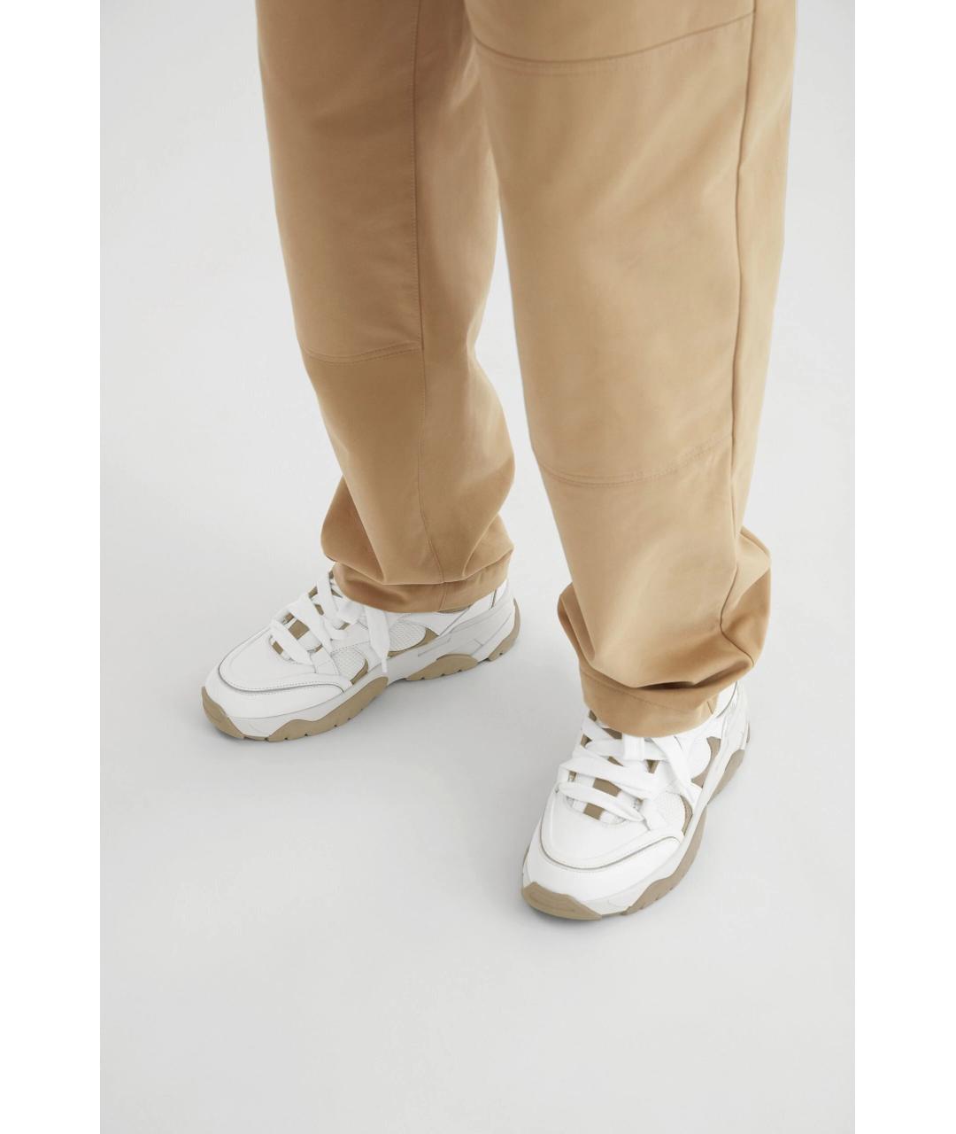 AXEL ARIGATO Бежевые повседневные брюки, фото 5