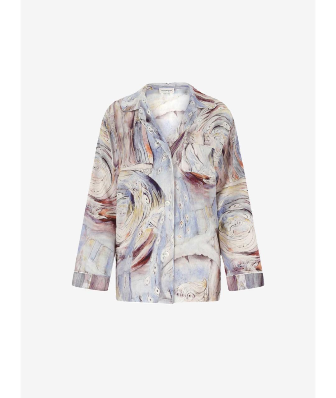 ALEXANDER MCQUEEN Мульти рубашка, фото 4