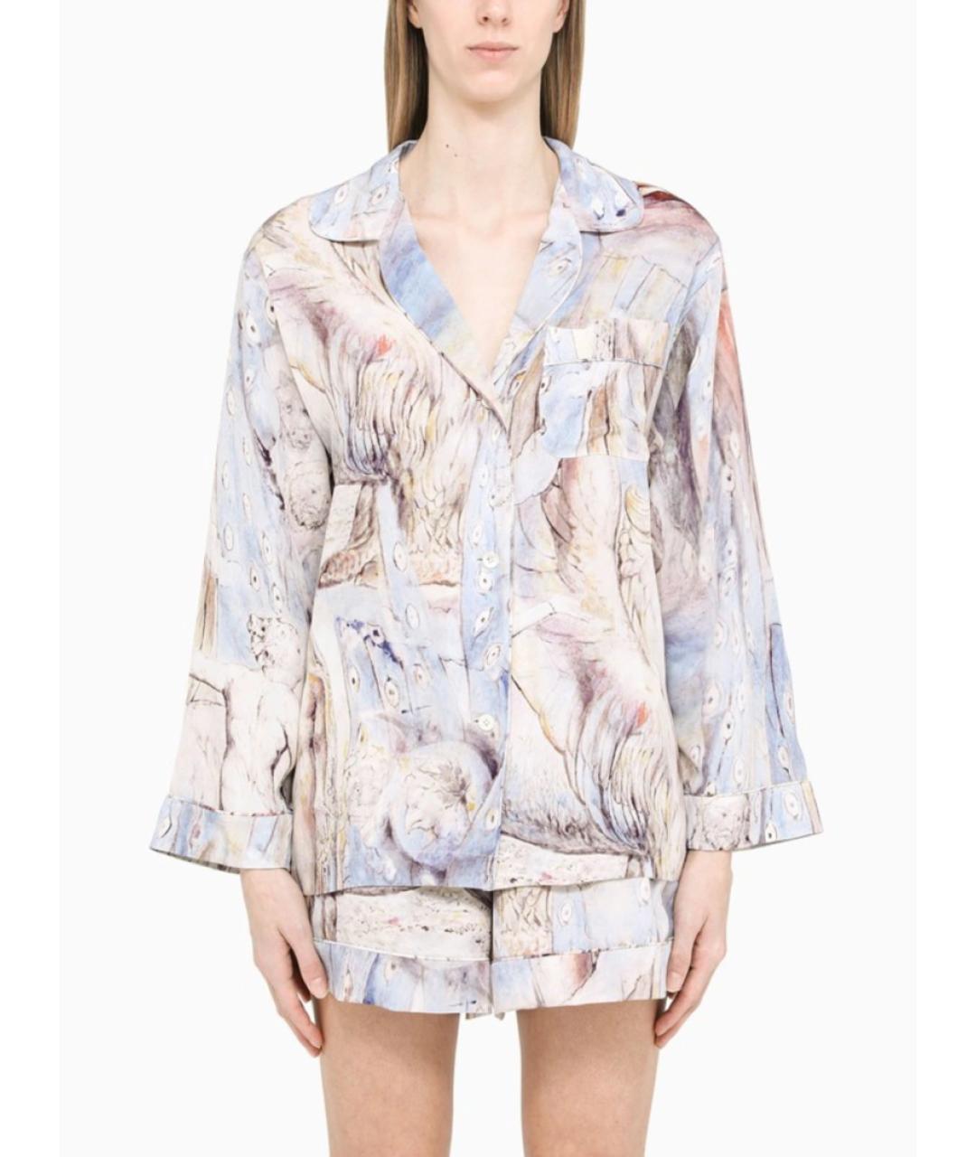 ALEXANDER MCQUEEN Мульти рубашка, фото 2