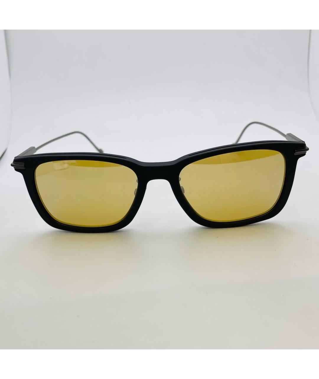 JIMMY CHOO Горчичные пластиковые солнцезащитные очки, фото 2