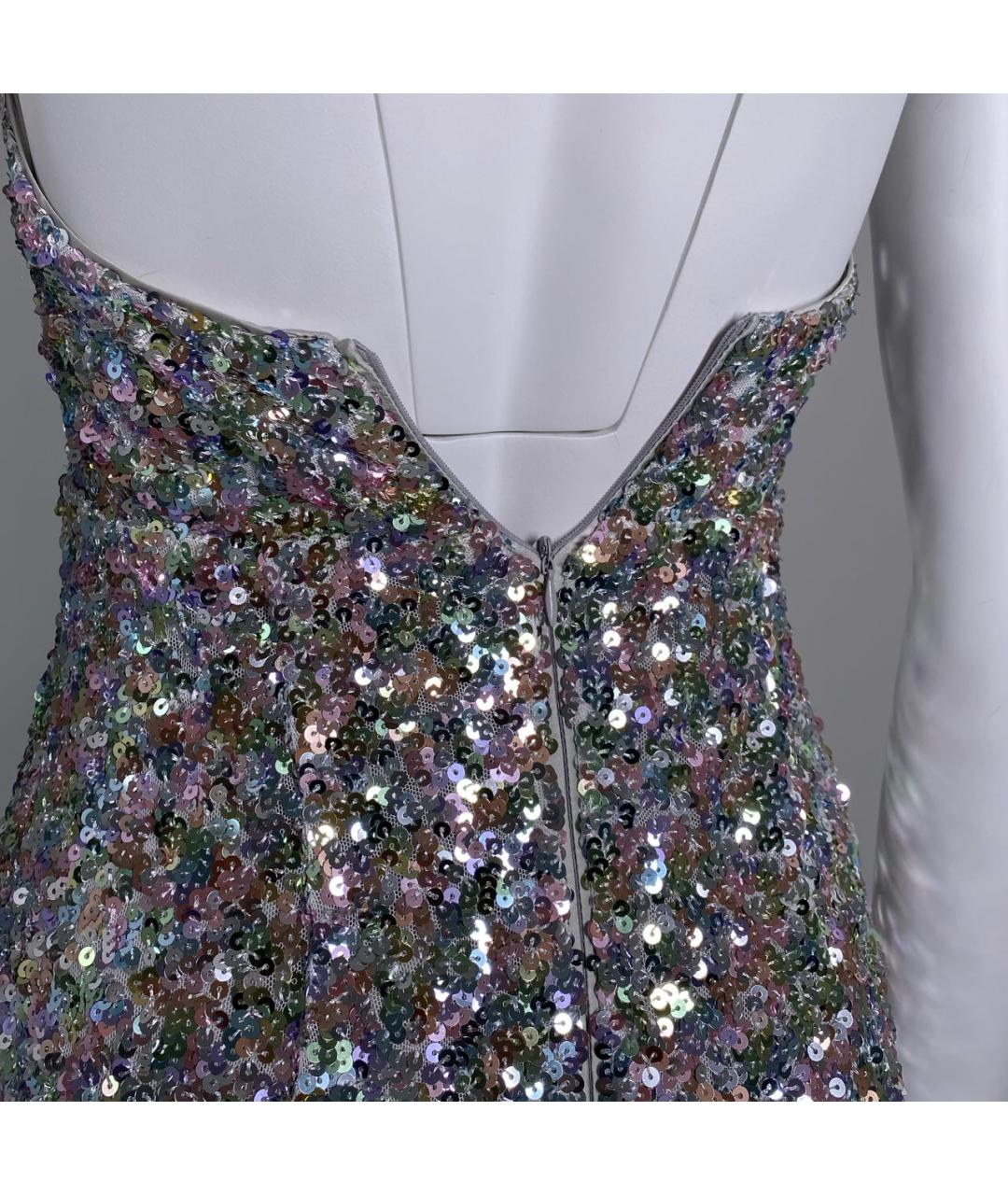 RASARIO Серебряное полиэстеровое вечернее платье, фото 3