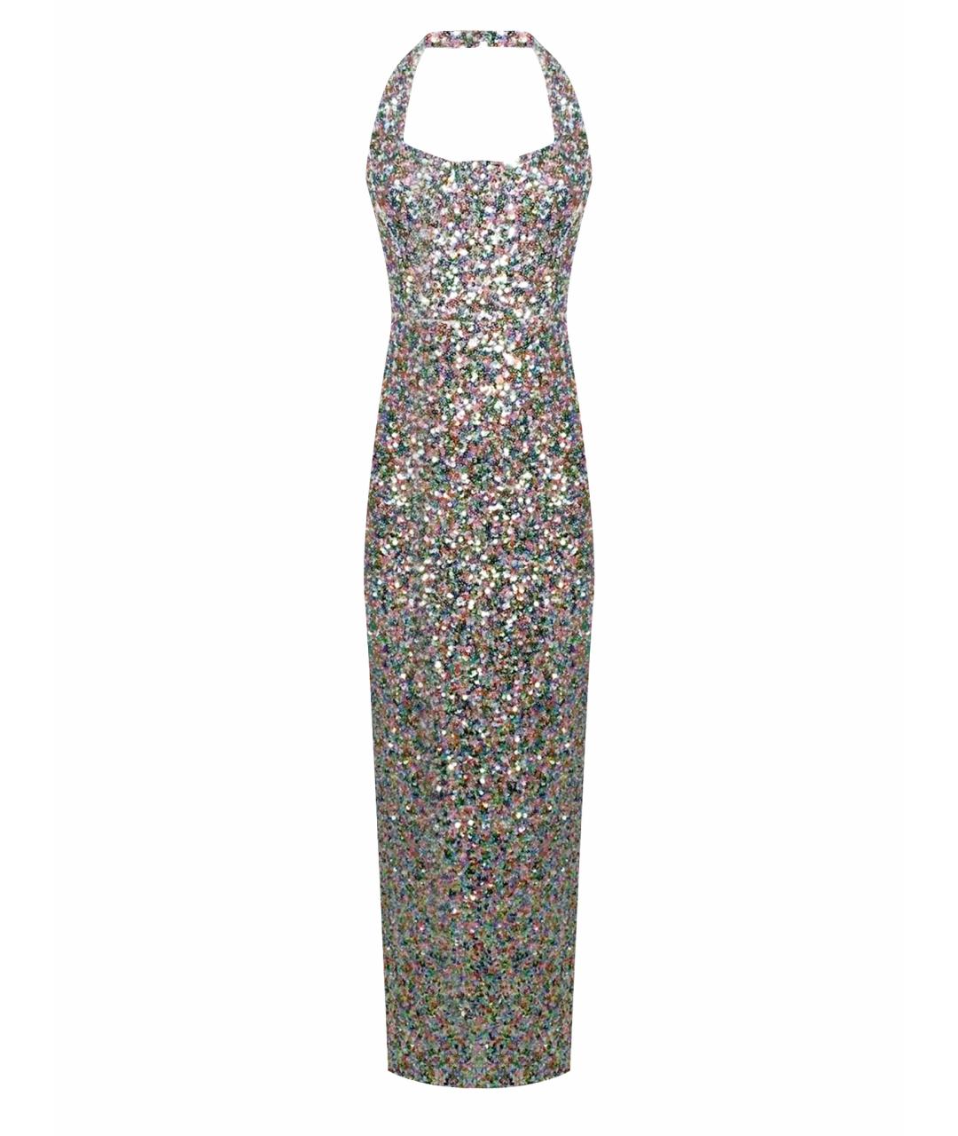 RASARIO Серебряное полиэстеровое вечернее платье, фото 1