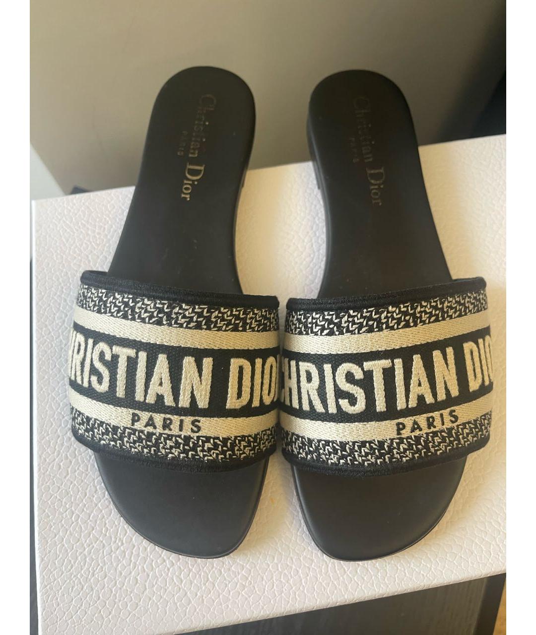 CHRISTIAN DIOR PRE-OWNED Шлепанцы, фото 2