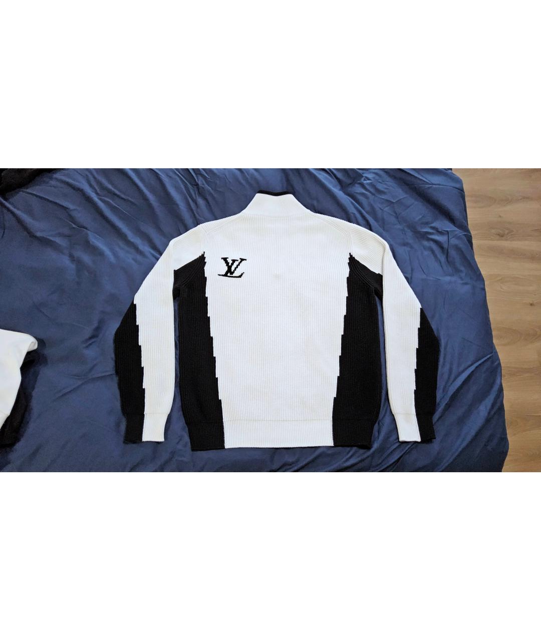 LOUIS VUITTON PRE-OWNED Белый джемпер / свитер, фото 2