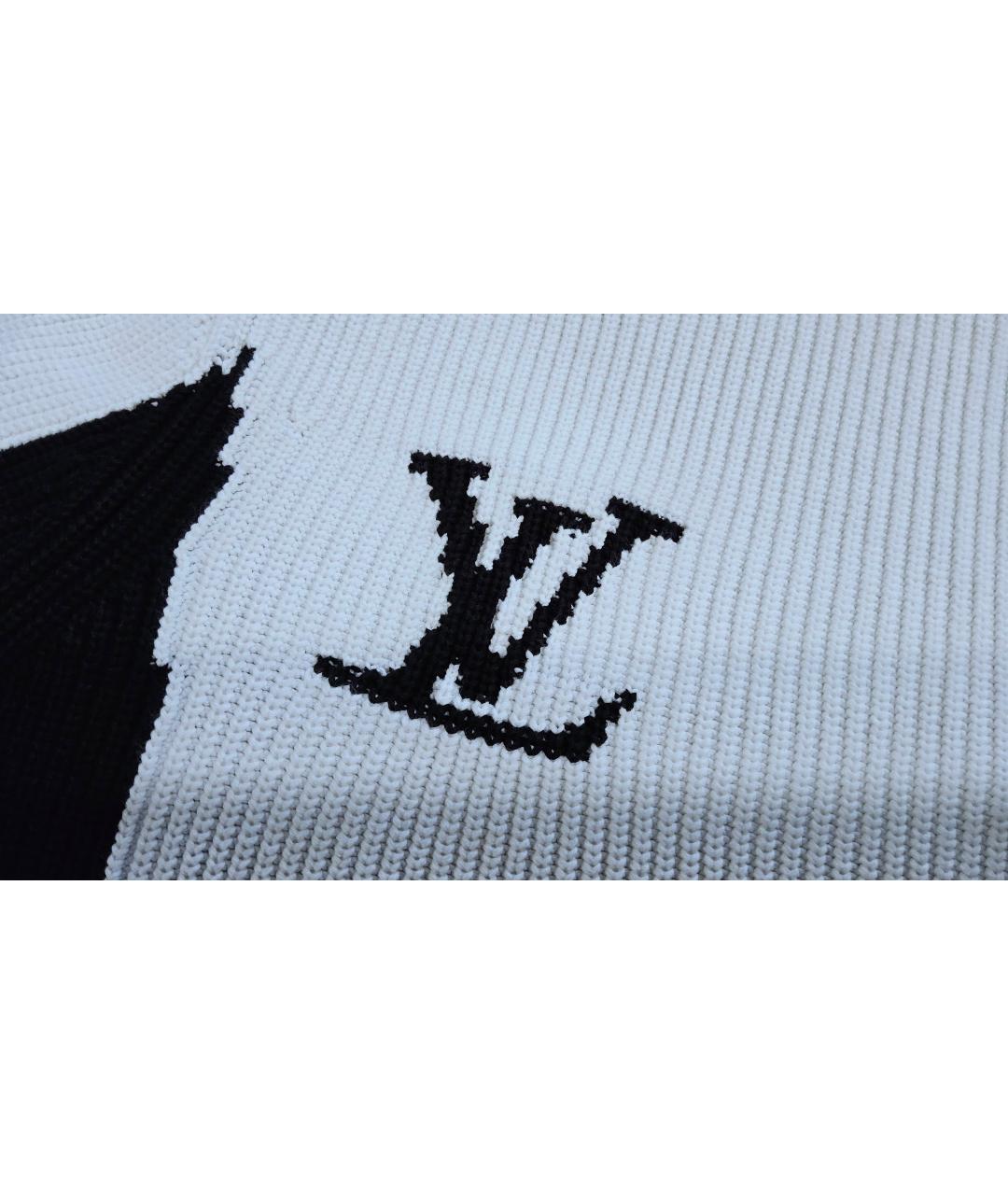 LOUIS VUITTON PRE-OWNED Белый джемпер / свитер, фото 5