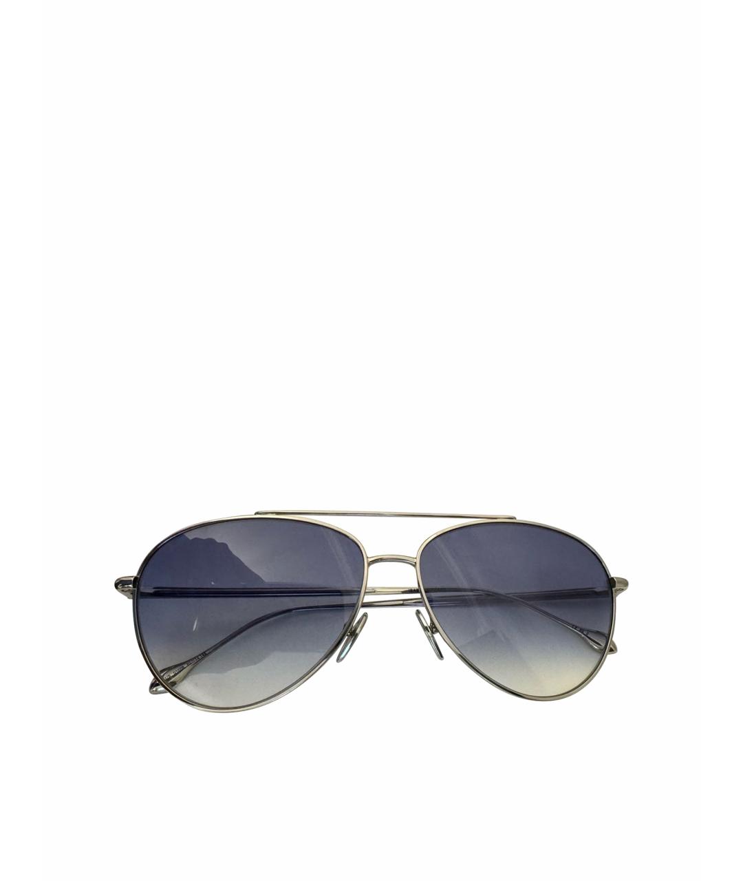 ISABEL MARANT Серебряные металлические солнцезащитные очки, фото 1