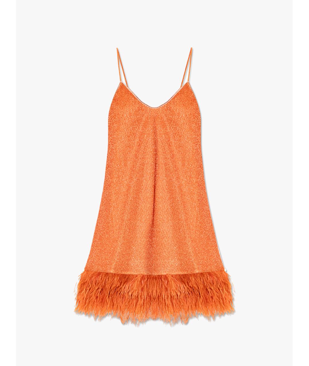 OSEREE Оранжевое коктейльное платье, фото 4