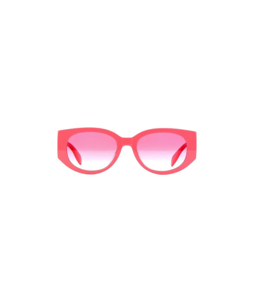 ALEXANDER MCQUEEN Розовые солнцезащитные очки, фото 1