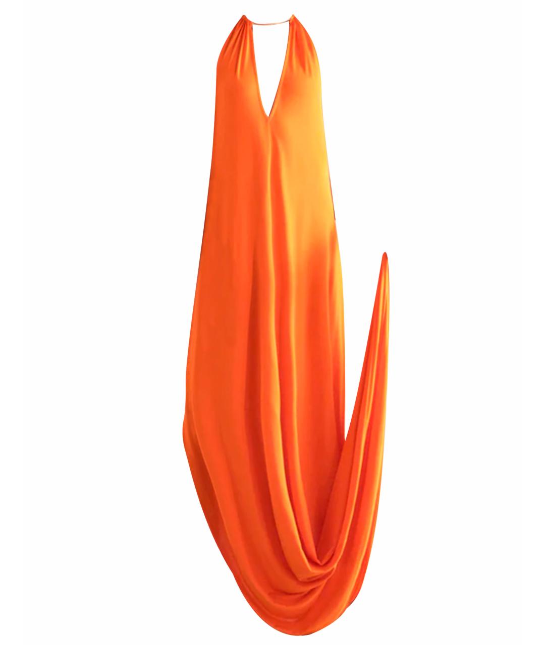 CULT GAIA Оранжевое вечернее платье, фото 1
