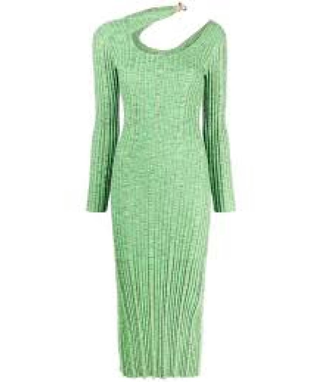 CULT GAIA Зеленые вечернее платье, фото 1