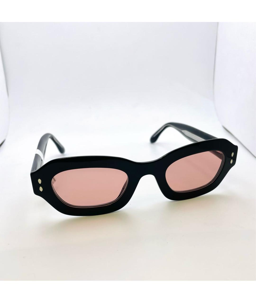 ISABEL MARANT Черные пластиковые солнцезащитные очки, фото 6