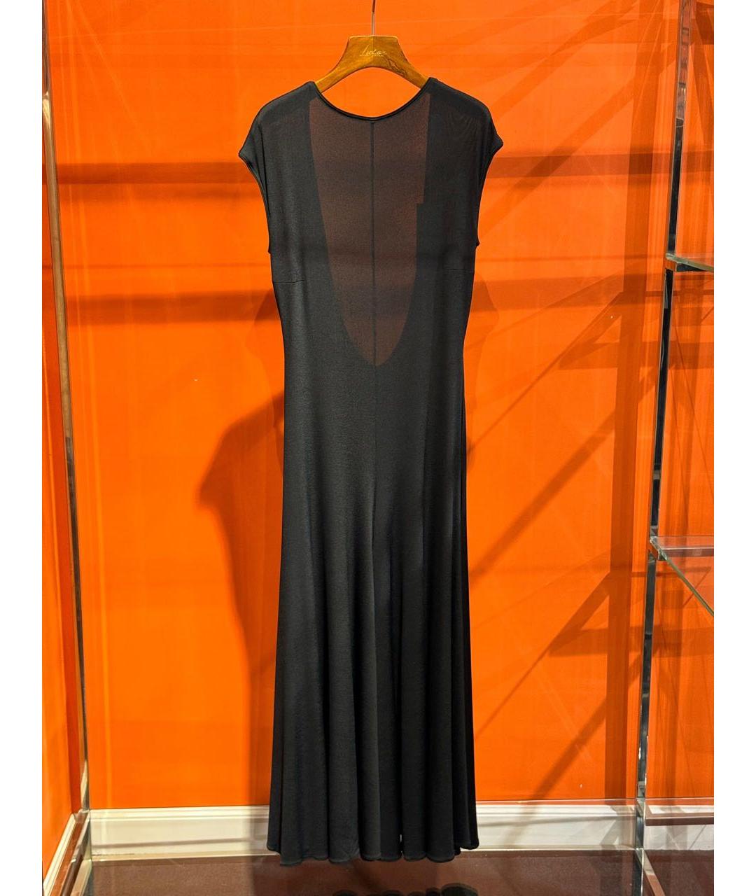 MAGDA BUTRYM Черное повседневное платье, фото 4