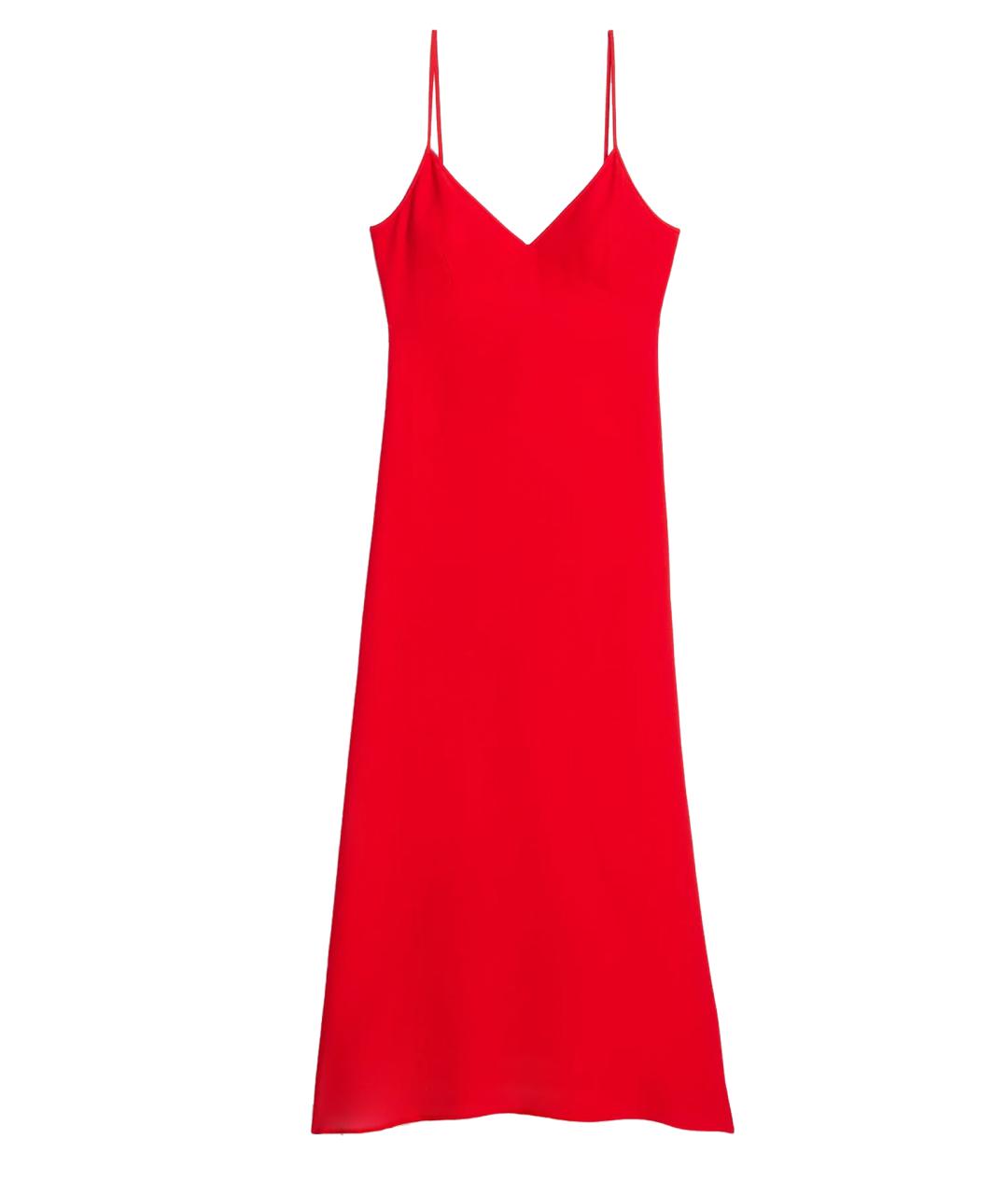 Ami Paris Красное повседневное платье, фото 1