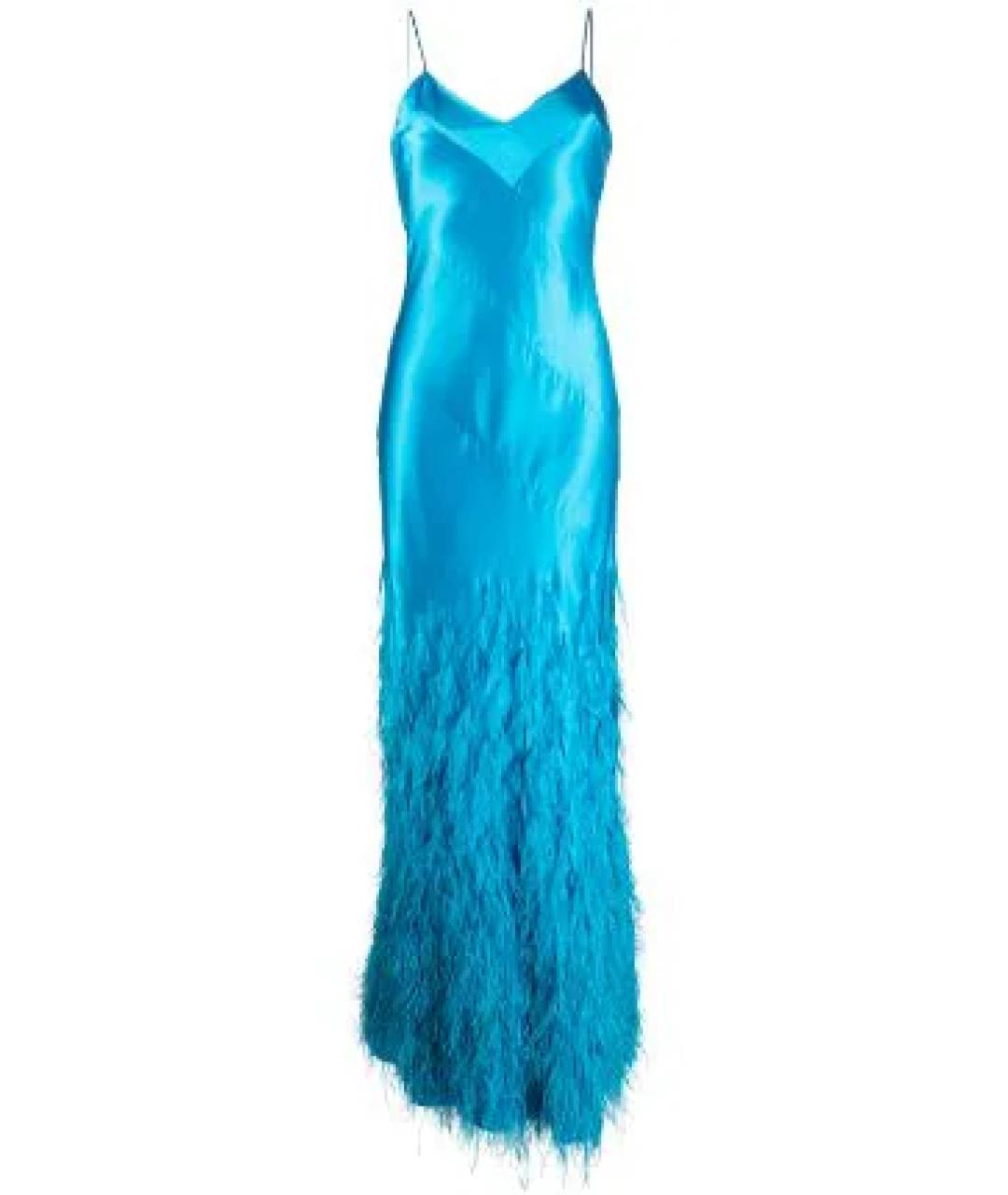 CULT GAIA Синее вечернее платье, фото 1