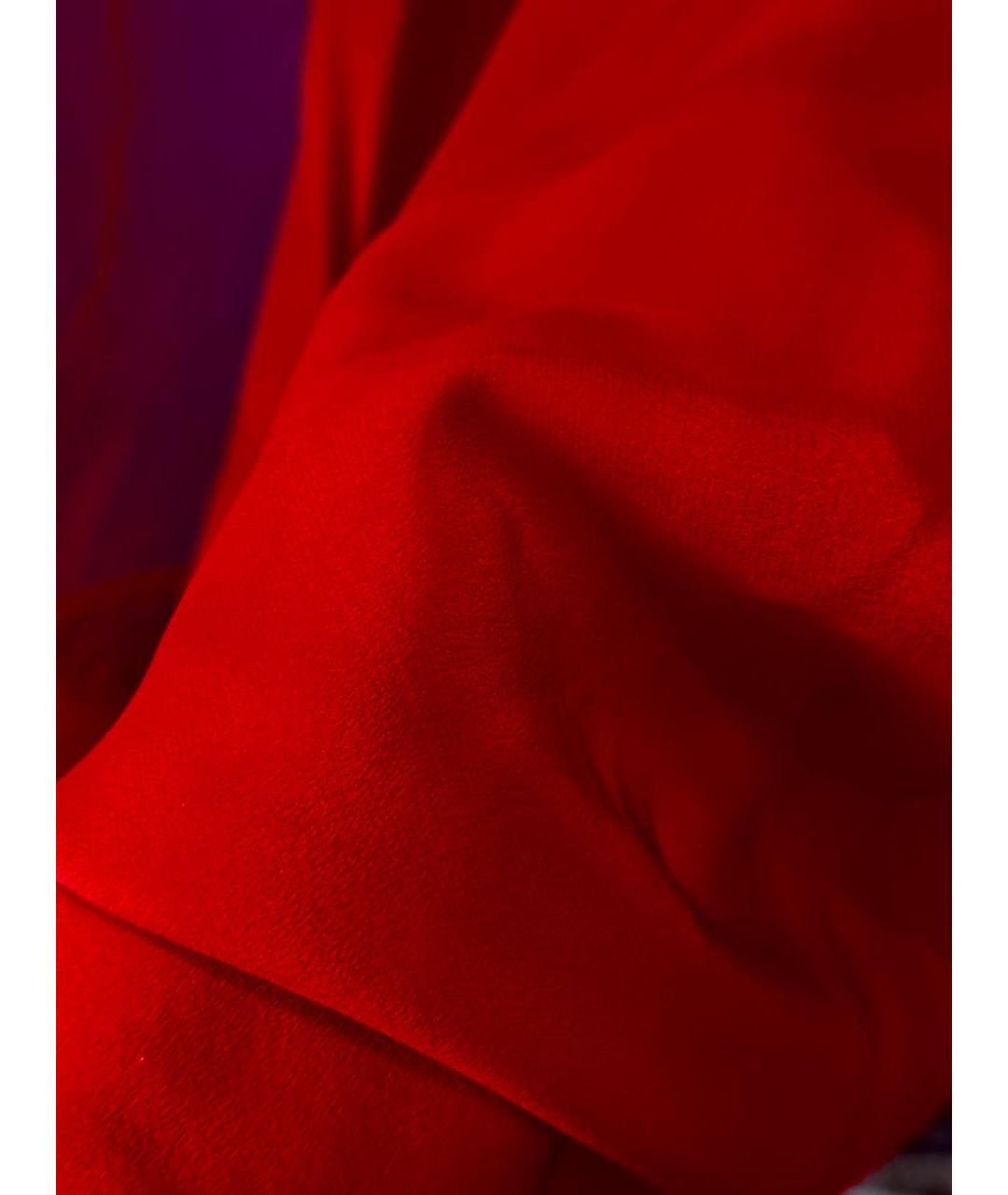 ZUHAIR MURAD Красное шелковое вечернее платье, фото 6