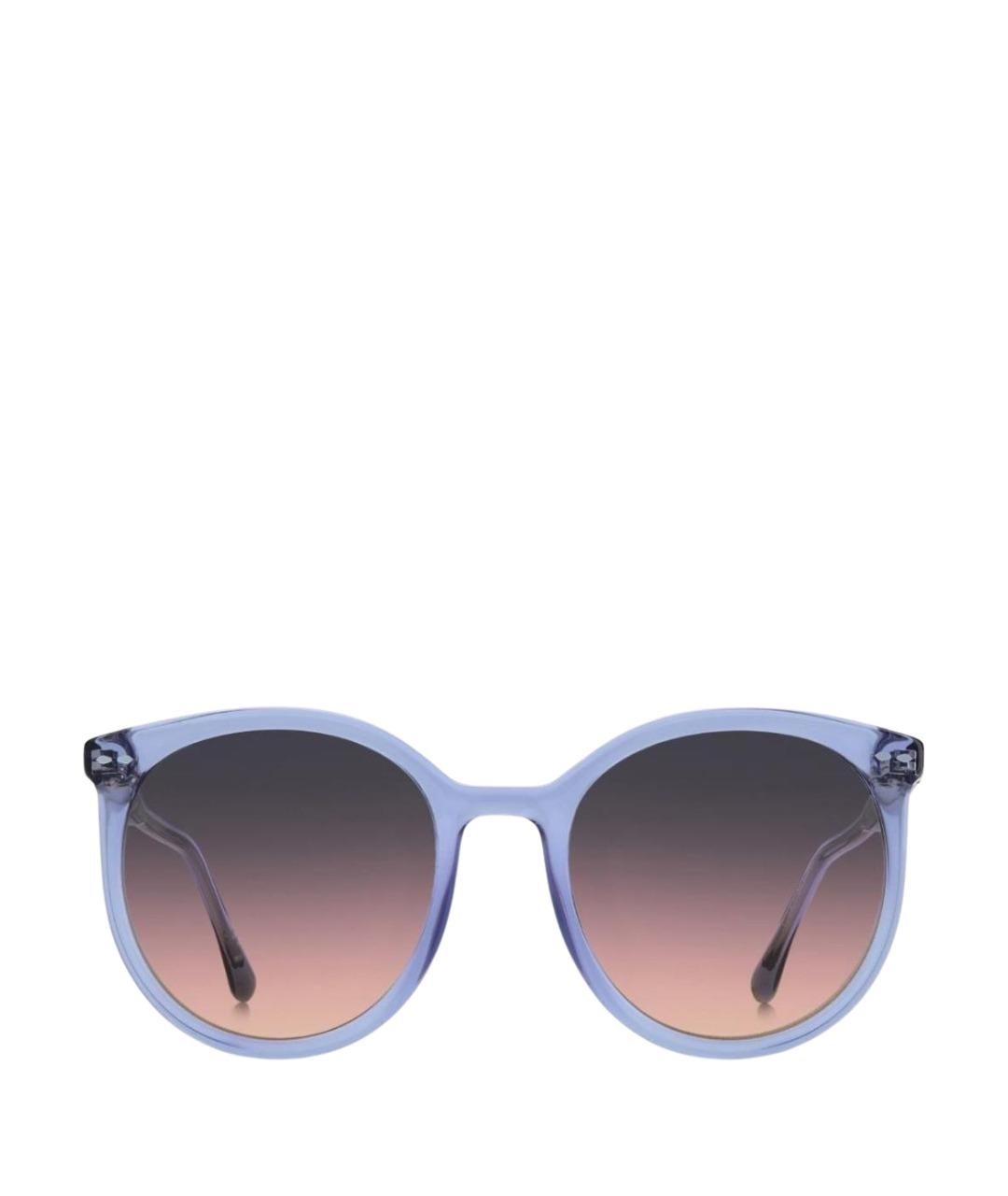 ISABEL MARANT Голубые пластиковые солнцезащитные очки, фото 1