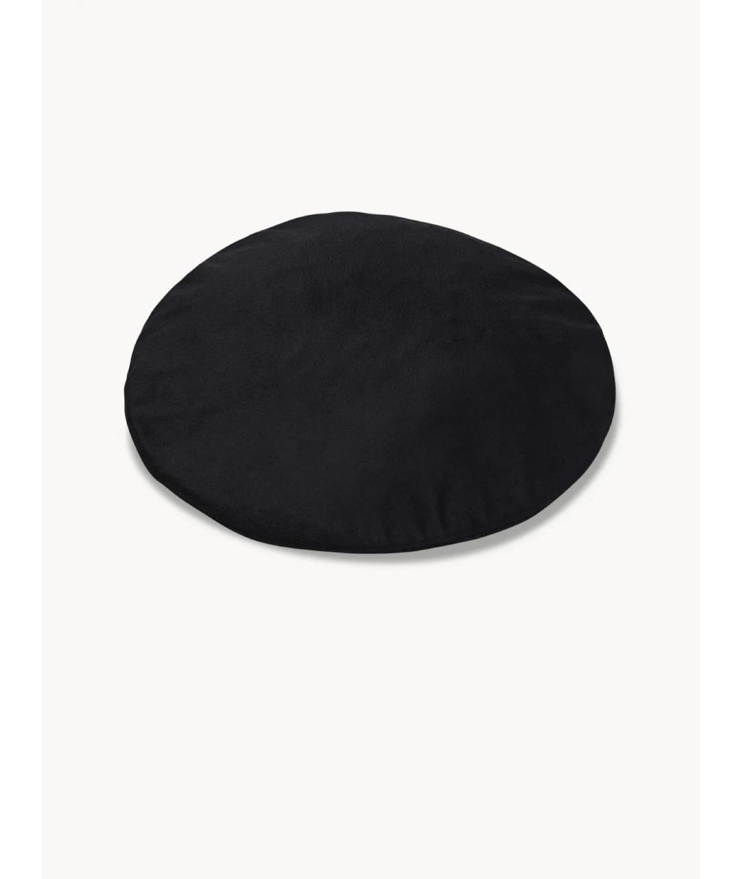 THE ROW Черная кашемировая кепка, фото 3