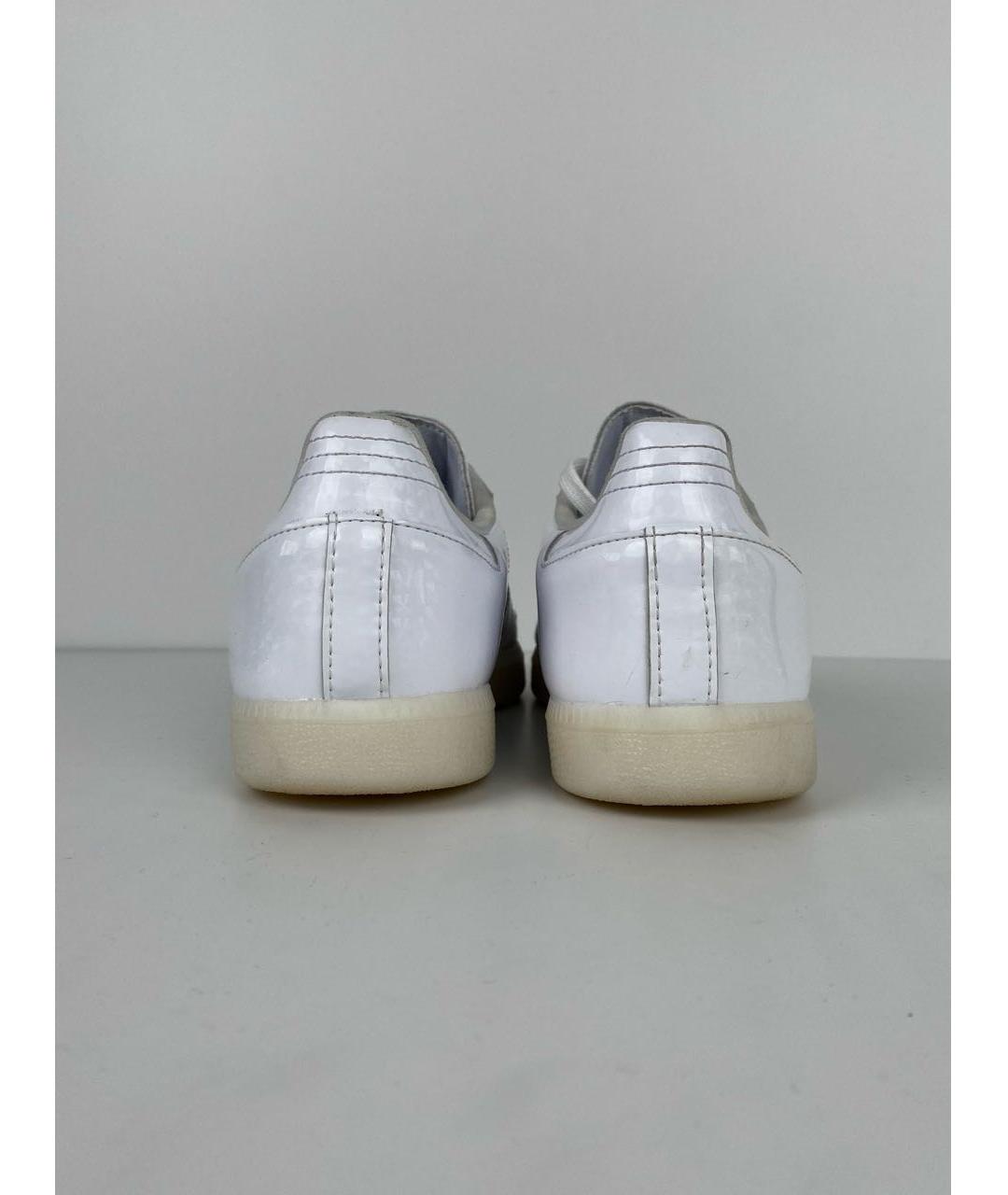 ADIDAS Белые синтетические низкие кроссовки / кеды, фото 5