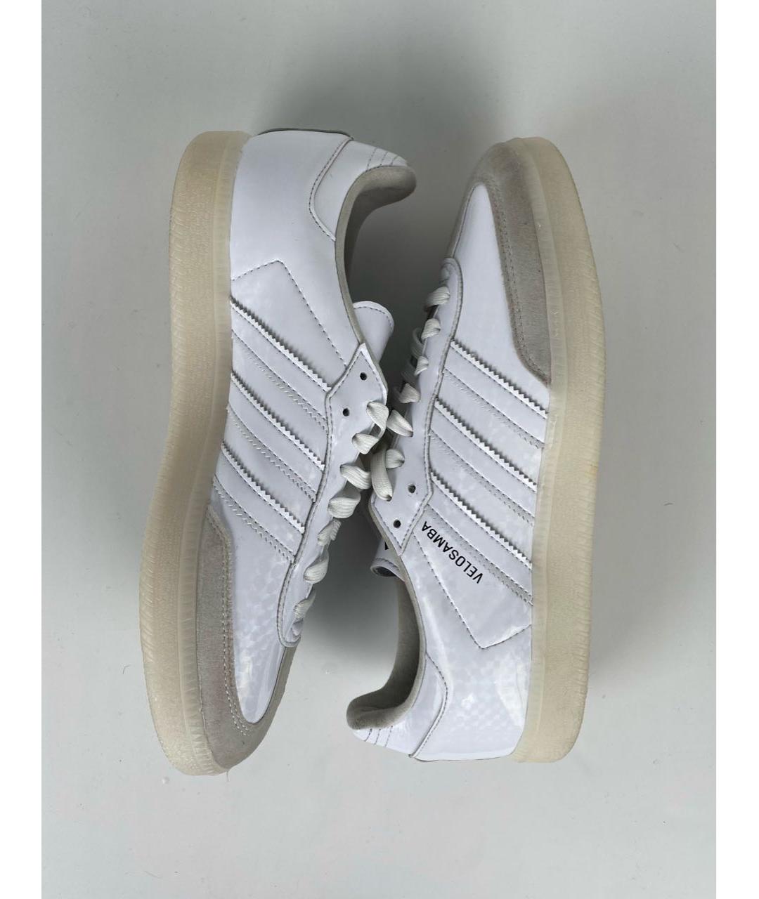ADIDAS Белые синтетические низкие кроссовки / кеды, фото 9