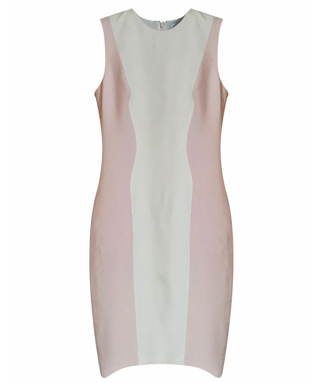 CHRISTIAN DIOR PRE-OWNED Розовое шелковое коктейльное платье, фото 1