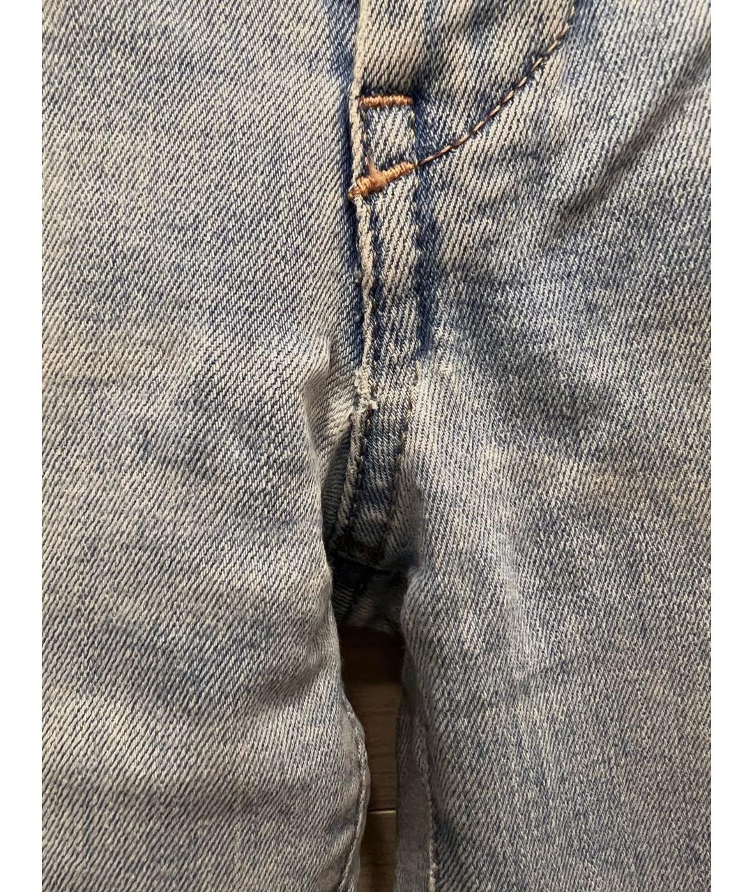 DIESEL Голубые джинсы слим, фото 6