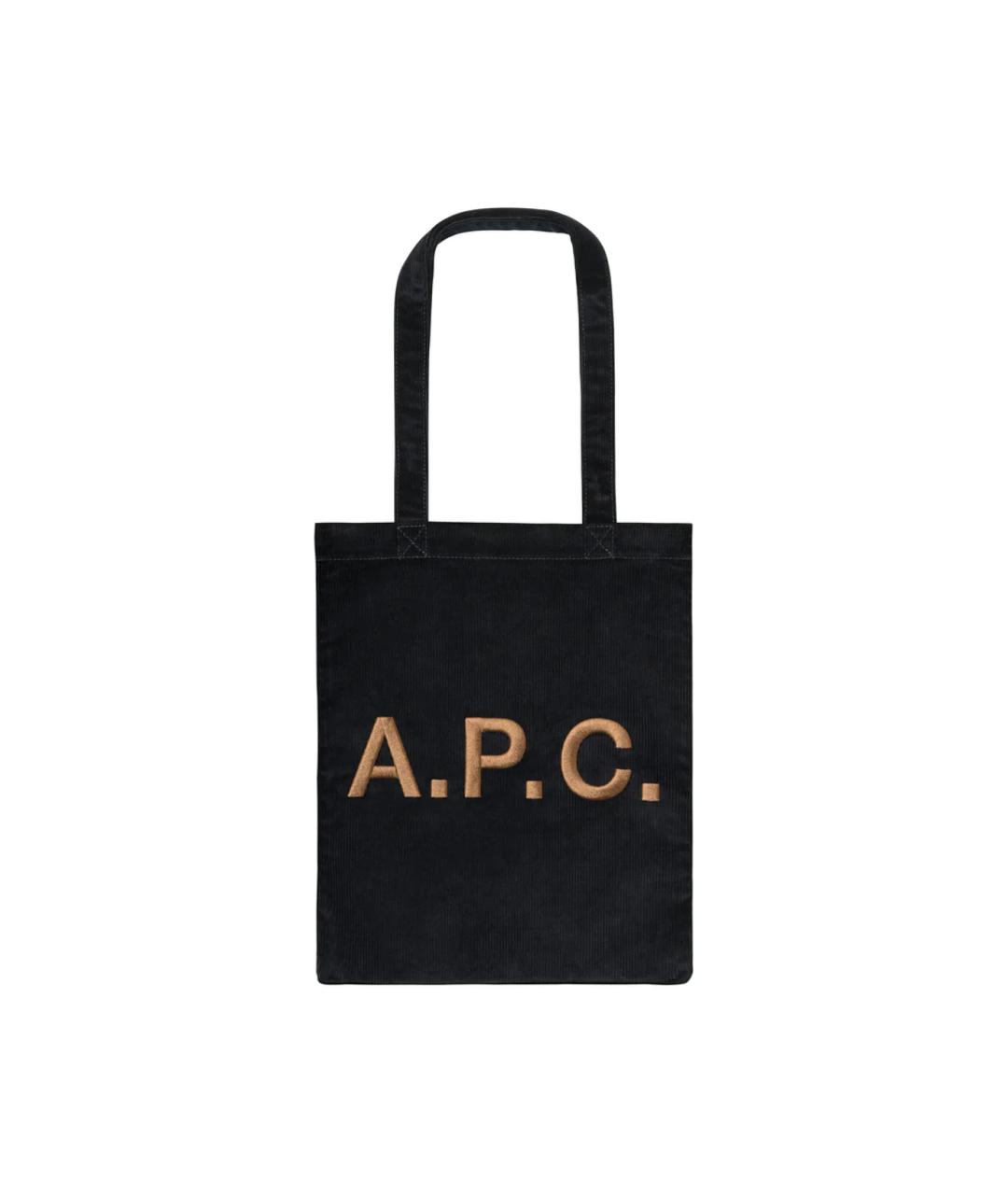 A.P.C. Синяя сумка тоут, фото 4