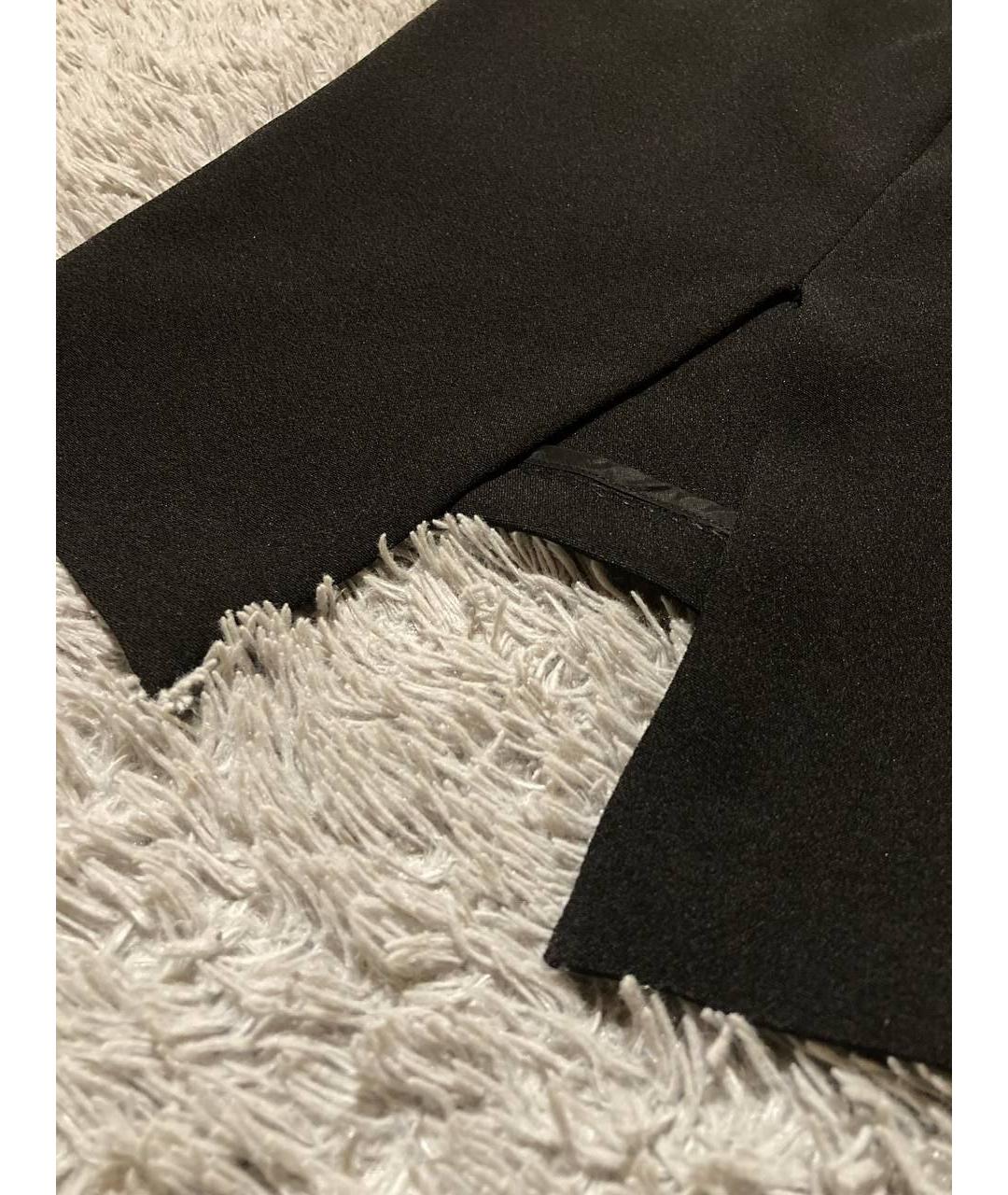 LIVIANA CONTI Черная полиэстеровая юбка миди, фото 6