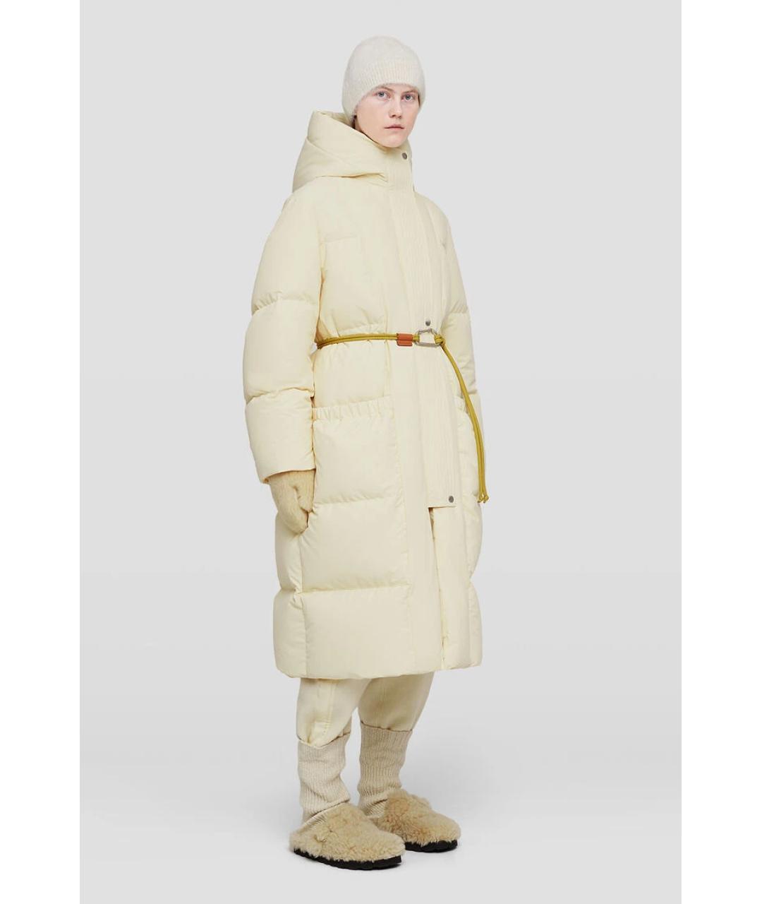 JIL SANDER Желтое пальто, фото 4