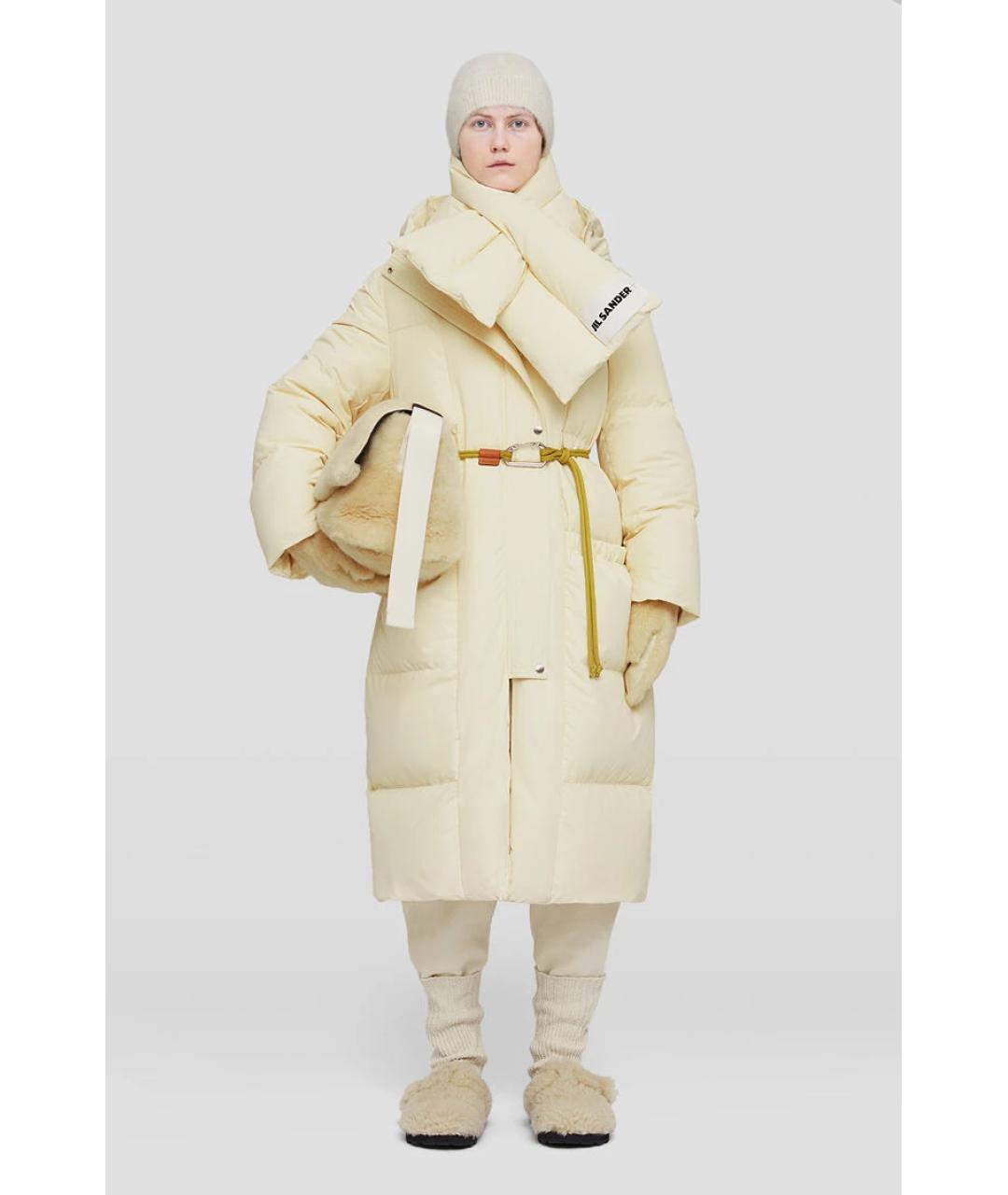 JIL SANDER Желтое пальто, фото 3
