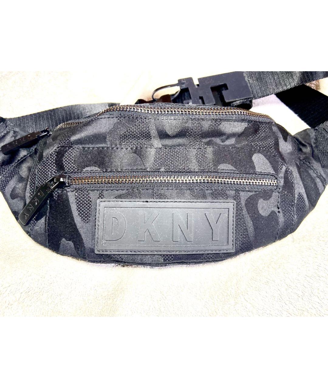 DKNY Черная поясная сумка, фото 8