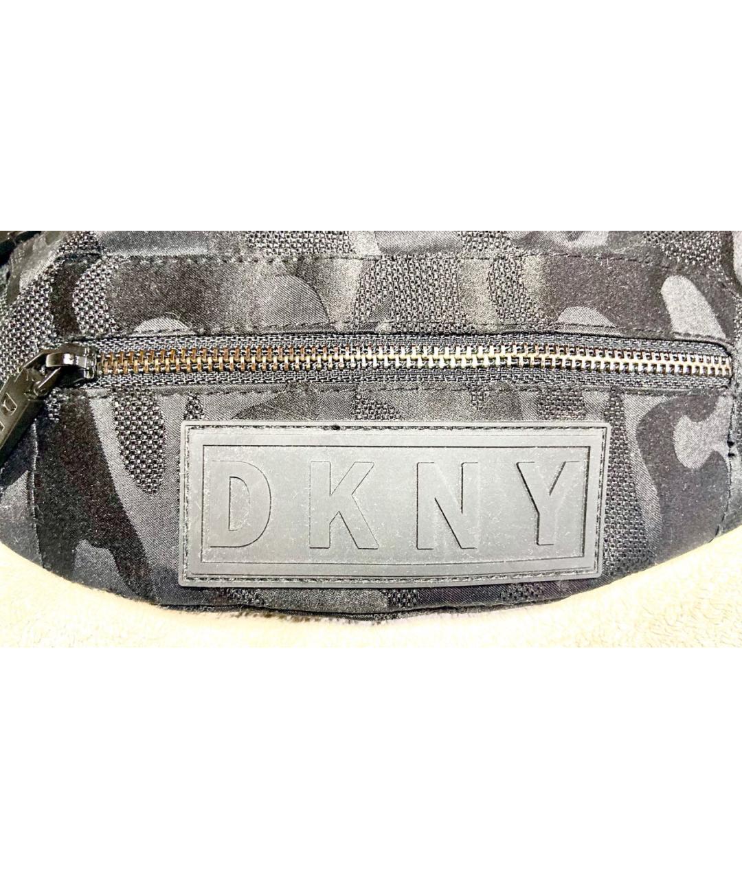 DKNY Черная поясная сумка, фото 4