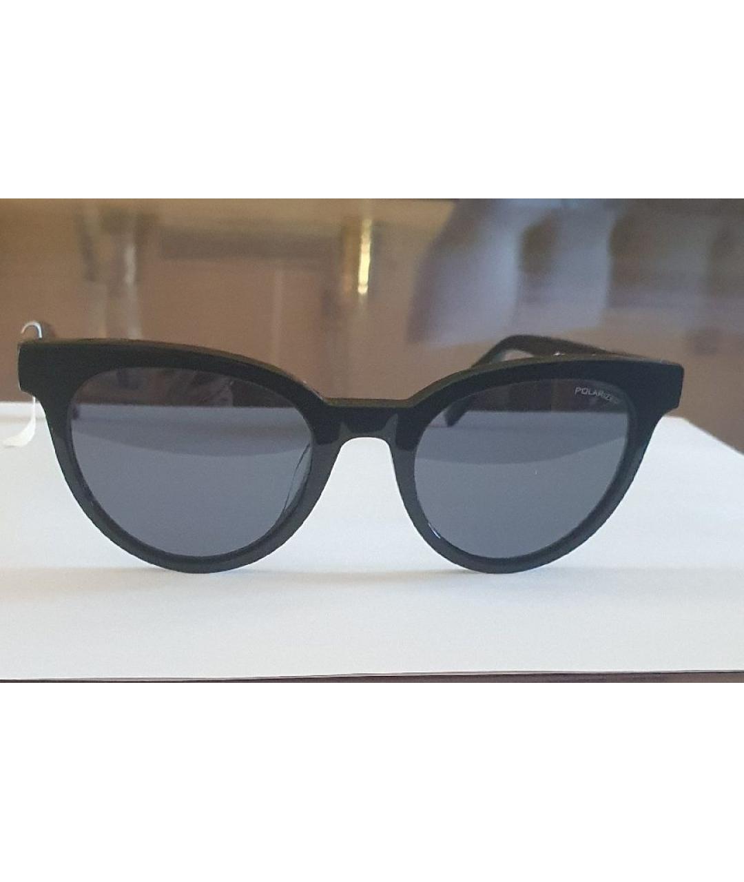 FURLA Черные пластиковые солнцезащитные очки, фото 8