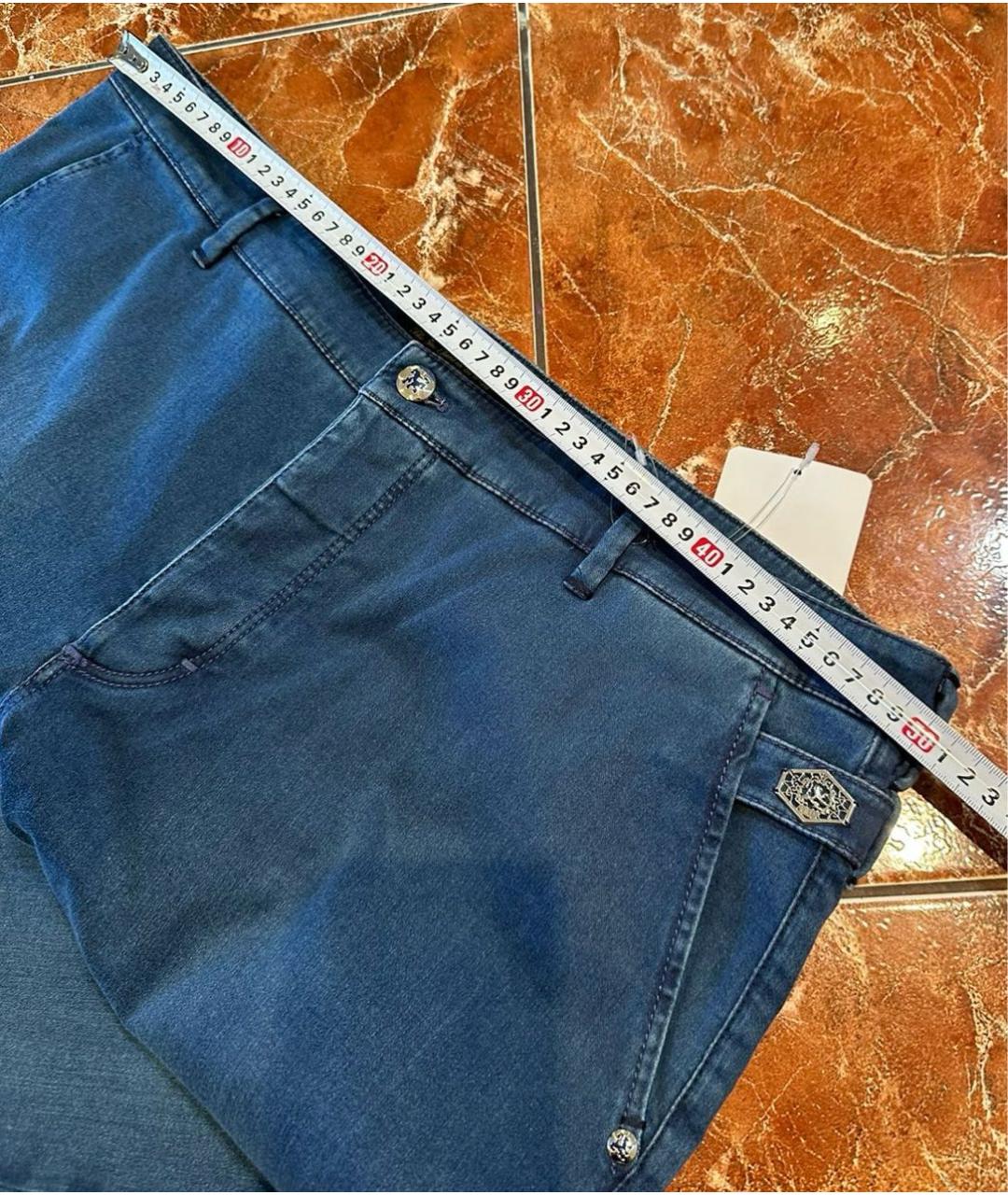 ZILLI Синие джинсы, фото 8