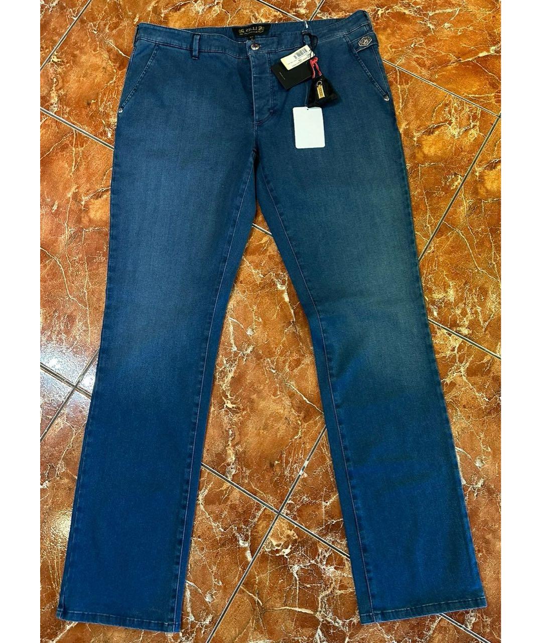 ZILLI Синие джинсы, фото 3