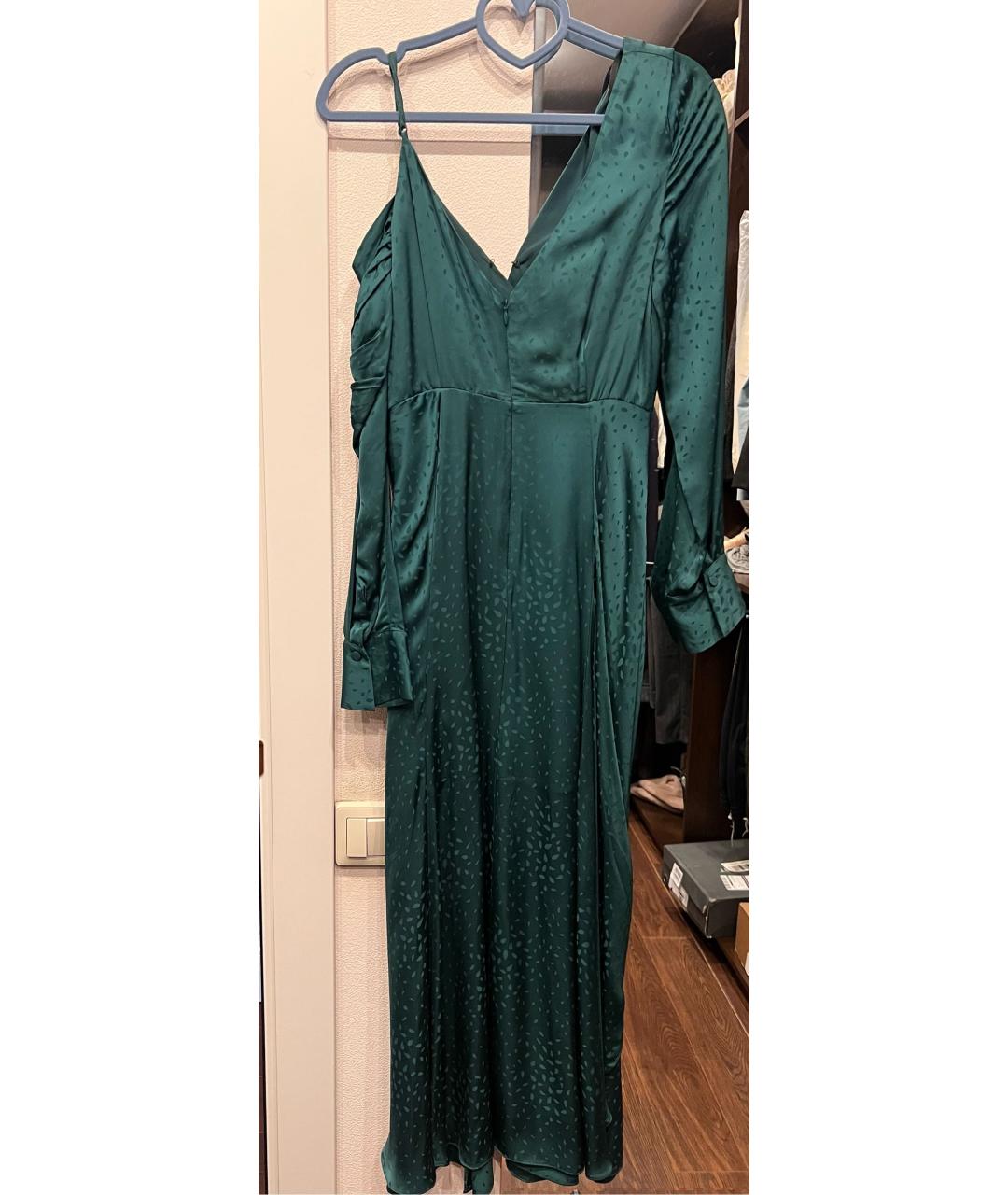 SELF-PORTRAIT Зеленые вечернее платье, фото 2