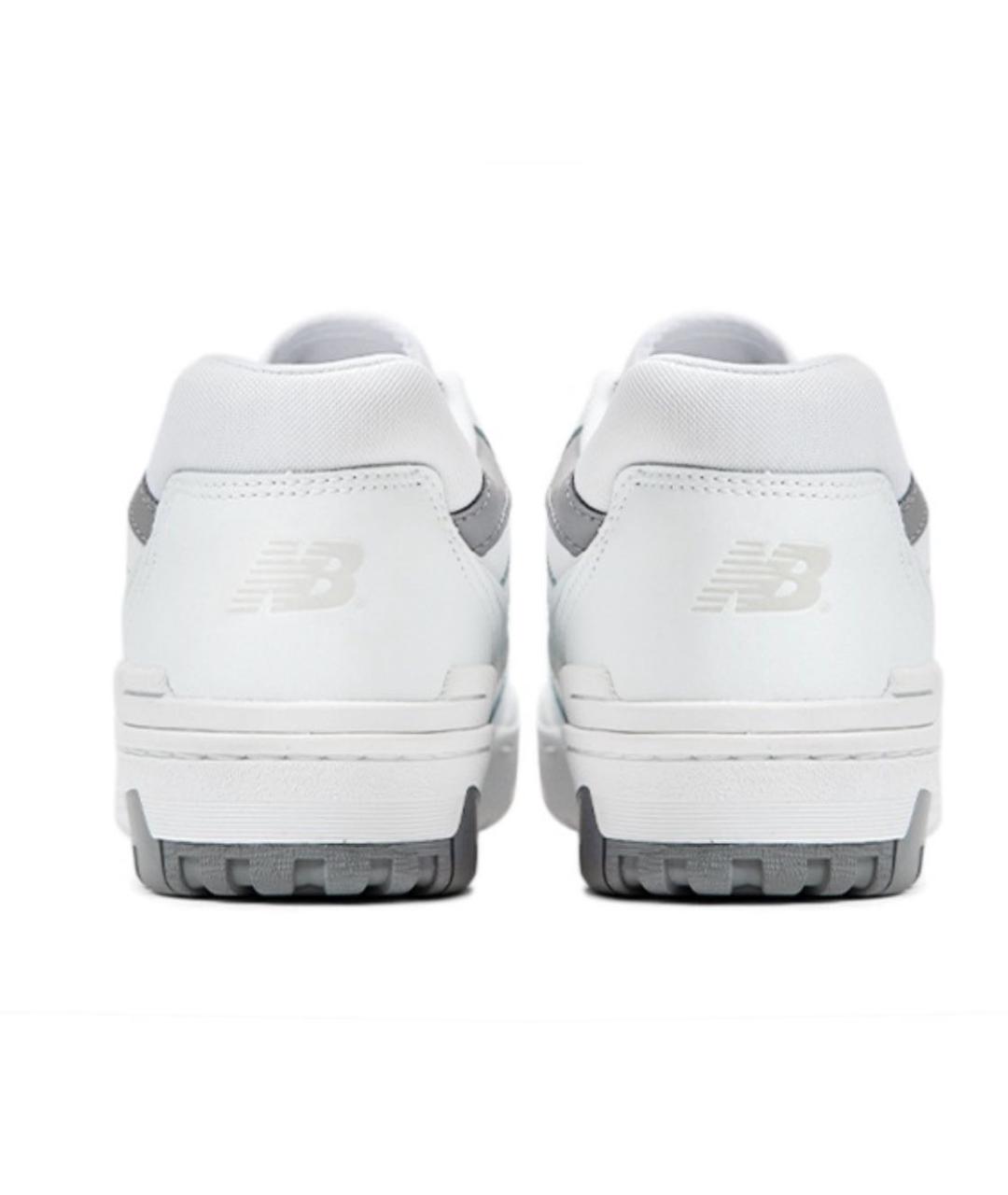 NEW BALANCE Серые кожаные кроссовки, фото 4