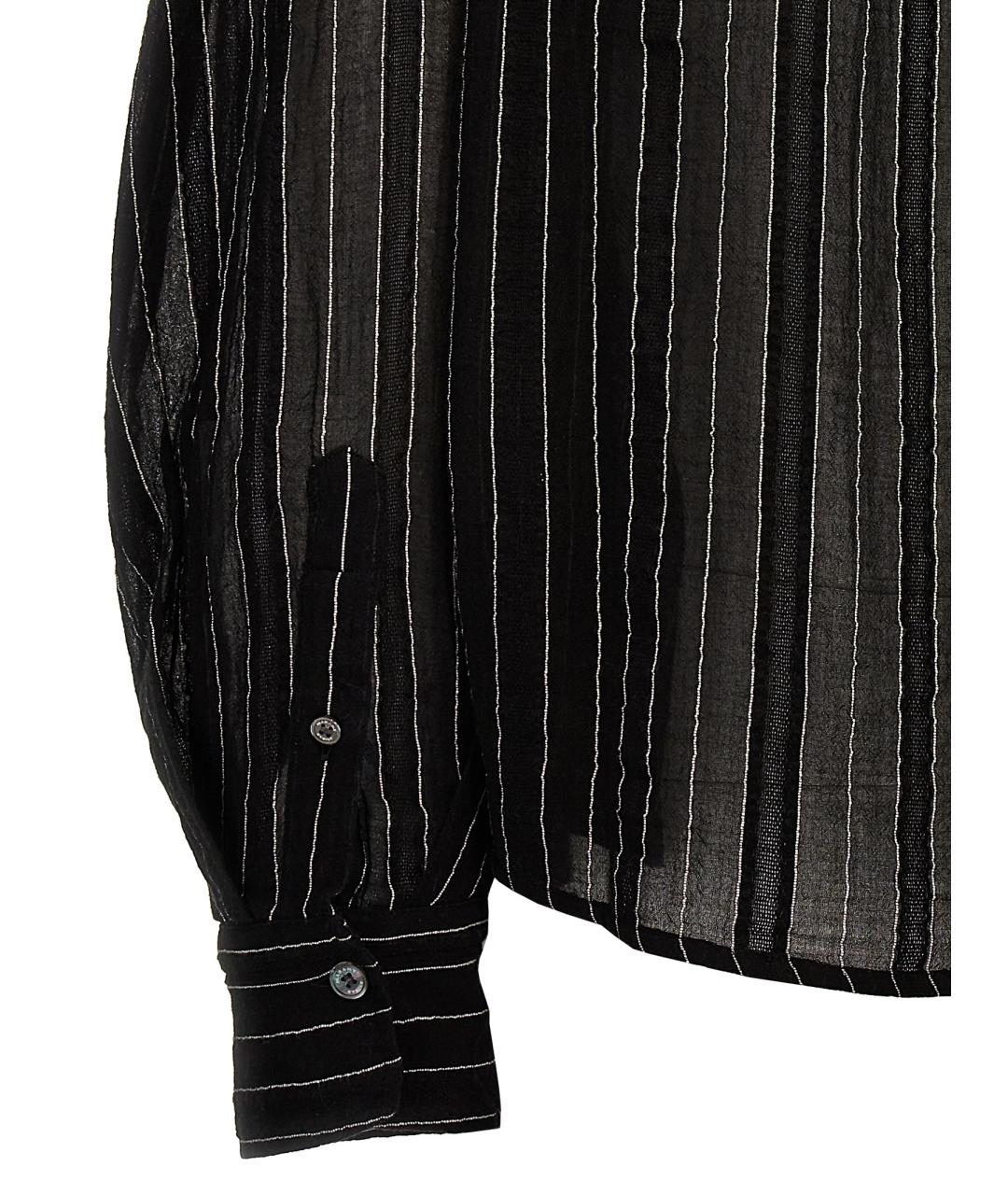 ISABEL MARANT ETOILE Черная хлопковая блузы, фото 4