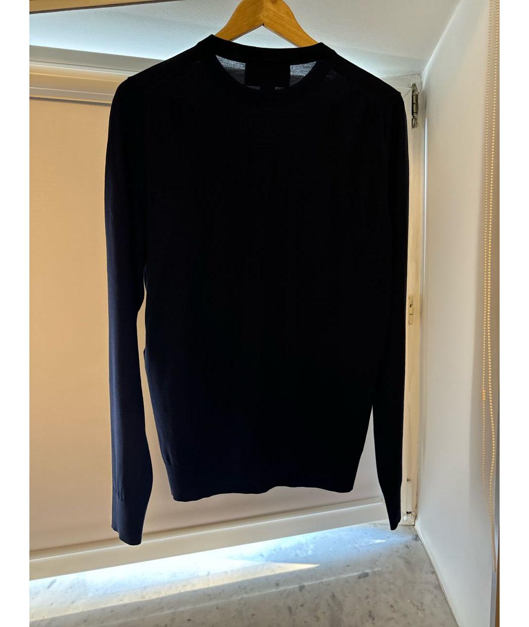 GUCCI Темно-синий джемпер / свитер, фото 2