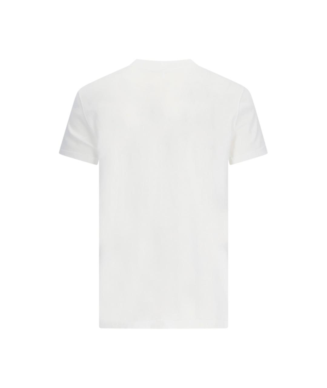 RICK OWENS DRKSHDW Белая вискозная футболка, фото 2