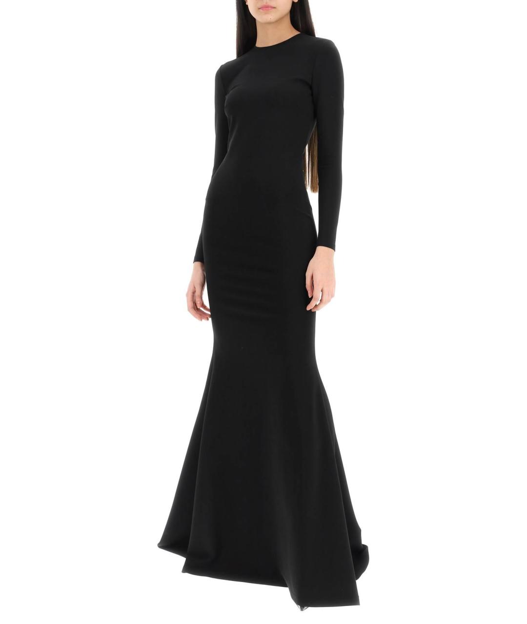 BALENCIAGA Черное вечернее платье, фото 3
