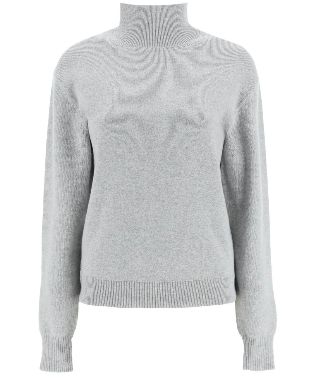 FENDI Серый шерстяной джемпер / свитер, фото 2